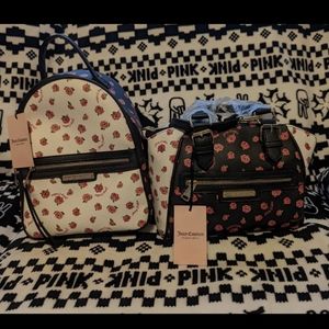 Juicy couture Rose mini backpack , Juicy couture Rose satchel